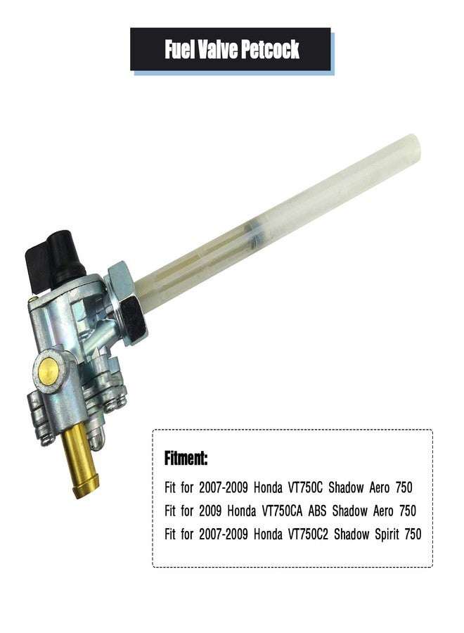 AUGREX Honda VT750C Shadow Petcock 16950-MEG-023 - Fuel Tank Switch - Image 2
